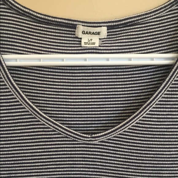 Striped Crop Top - Garage - Picture 4 of 4